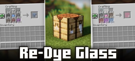  Re-Dye Glass  Minecraft 1.20.6