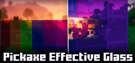  Pickaxe Effective Glass  Minecraft 1.21.1