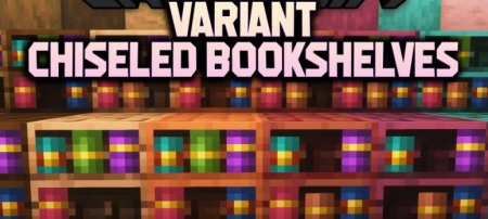  Variant Chiseled Bookshelves  Minecraft 1.20.3