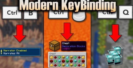  Modern KeyBinding  Minecraft 1.20.1