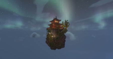  Chinese Flying Tower  Minecraft 1.20.6