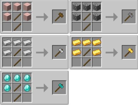  Easy Hammers  Minecraft 1.20.6