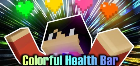  Colorful Health Bar  Minecraft 1.18.2