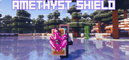  Amethyst Shield  Minecraft 1.20.1