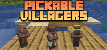  Pickable Villagers  Minecraft 1.20.6