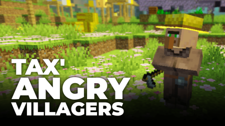  Tax Angry Villager  Minecraft 1.21