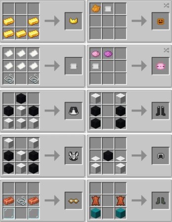  Cosmetic Armours  Minecraft 1.20.6