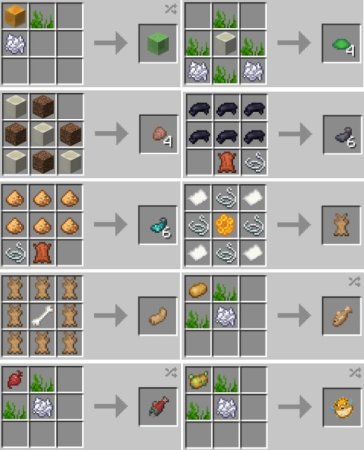  Vegan Mob Drops  Minecraft 1.21