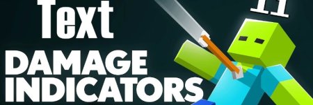  Text Damage Indicators  Minecraft 1.15.2