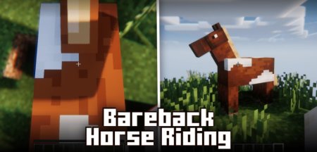  Bareback Horse Riding  Minecraft 1.21.3