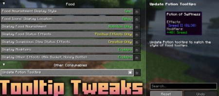  Tooltip Tweaks  Minecraft 1.21.1