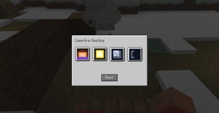  Campfire Resting  Minecraft 1.20.1