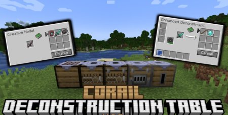  Corail Deconstruction Table  Minecraft 1.21.1