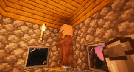  Villager In A Bucket  Minecraft 1.21.1