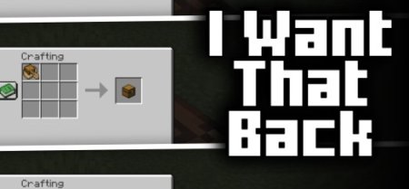  I Want That Back  Minecraft 1.21.1