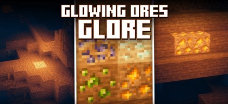  Glore  Glowing Ores  Minecraft 1.21.1