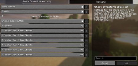  Simple Close Button  Minecraft 1.21.3