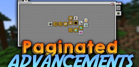  Paginated Advancements  Minecraft 1.21.1