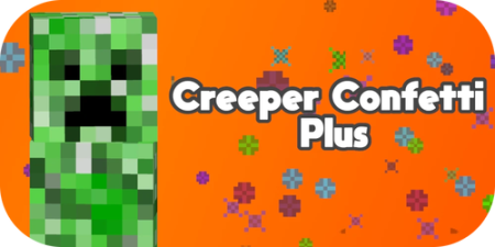  Creeper Confetti Plus  Minecraft 1.21.4