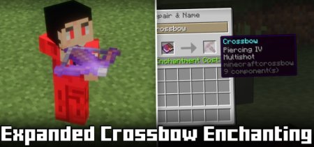  Expanded Crossbow Enchanting  Minecraft 1.21.4