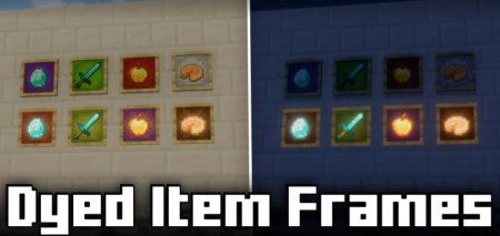  Dyed Item Frames  Minecraft 1.21.3