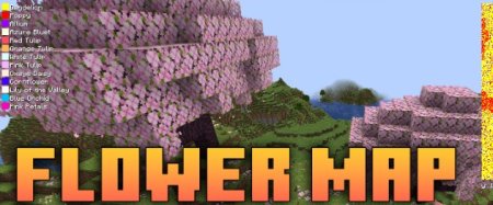  Flower Map  Minecraft 1.20.6