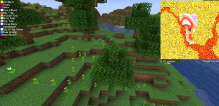  Flower Map  Minecraft 1.20.6