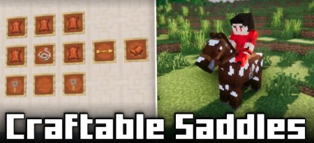  Craemon Craftable Saddles  Minecraft 1.21.4