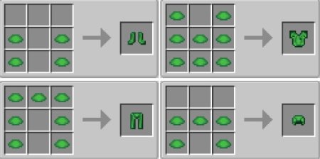  Full Turtle Armor  Minecraft 1.21.4