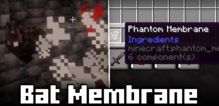  Bat Membrane  Minecraft 1.21.4