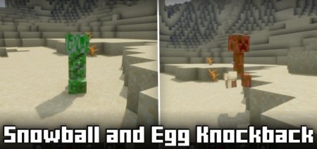  Snowball and Egg Knockback  Minecraft 1.21.1