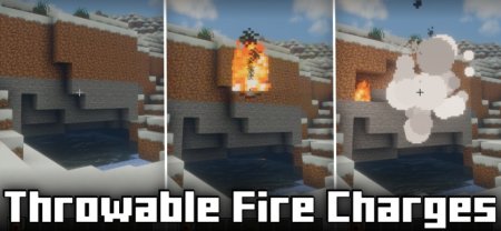  Throwable Fire Charges  Minecraft 1.21.1