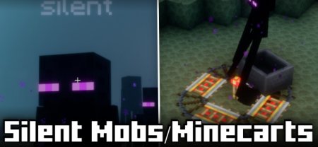  Silent Mobs - Minecarts  Minecraft 1.21.2