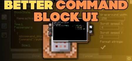  Better Command Block UI  Minecraft 1.21.3