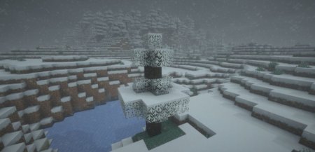  Visual Snowy Leaves  Minecraft 1.21.3