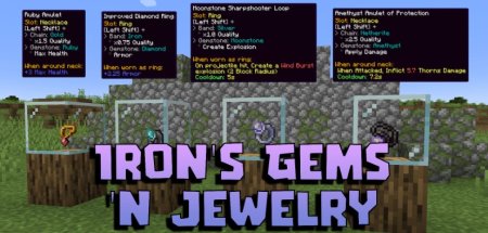  Irons Gems n Jewelry  Minecraft 1.21