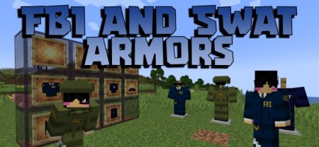  FBI And SWAT Armors  Minecraft 1.20.6