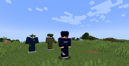  FBI And SWAT Armors  Minecraft 1.20.6