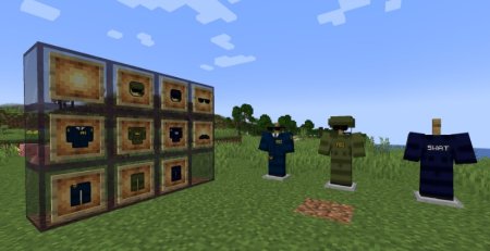  FBI And SWAT Armors  Minecraft 1.20.6