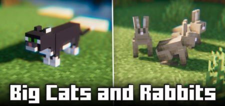  Big Cats and Rabbits  Minecraft 1.21.3