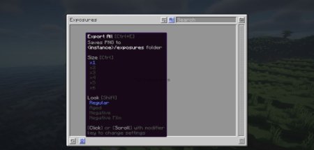  Exposure Catalog  Minecraft 1.20.1