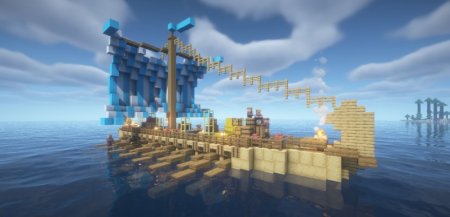  Antique Trading Ship  Minecraft 1.21.4