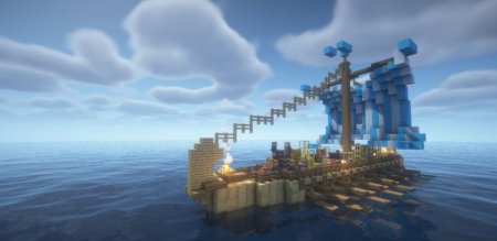  Antique Trading Ship  Minecraft 1.21.4