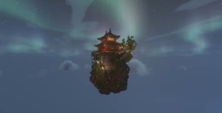  Chinese Flying Tower  Minecraft 1.21.1