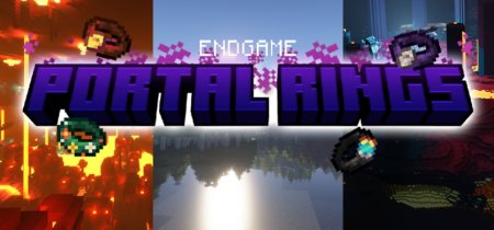  Endgame Portal Rings  Minecraft 1.20.1