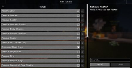 Tab Tweaks  Minecraft 1.21.3