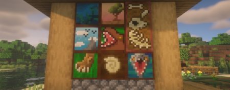  Prehistoric Paintings  Minecraft 1.21.4