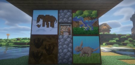  Prehistoric Paintings  Minecraft 1.21.4