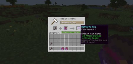  Expanded Axe Enchanting  Minecraft 1.21.4