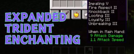  Expanded Trident Enchanting  Minecraft 1.21.4